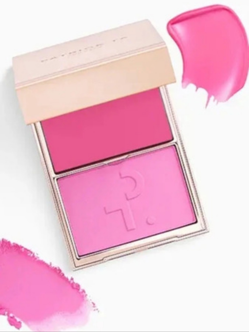 PATRICK TA BEAUTY Major Headlines Double-Take Crème & Powder Blush Duo NIB